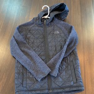 North Face Boys insulated zip up jacket